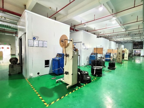 Cyberapex metal stamping production area