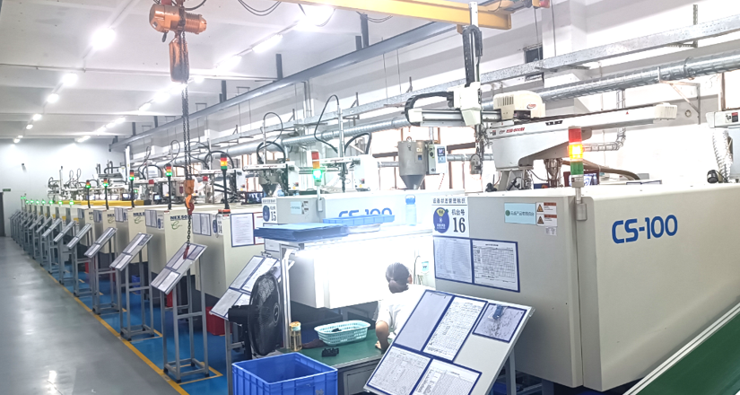 Cyberapex plastic injection production line